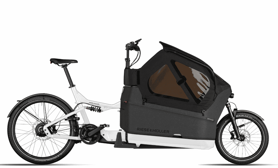 Riese und Müller Packster2 70 CT vario - 20/26 Zoll 750Wh Enviolo Lastenrad - white