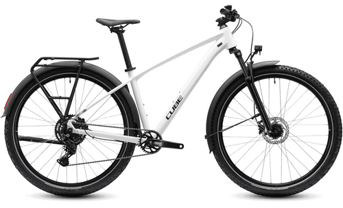 Cube Aim ONE FE - 27.5/29 Zoll 9K Diamant - metallicwhite´n´black