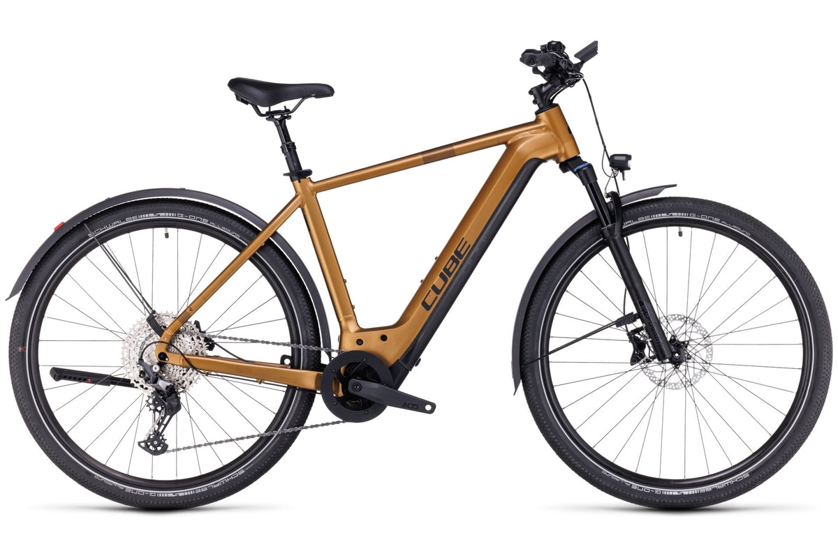 Cube Nuride Hybrid EXC 750 Allroad - 750 Wh - 28 Zoll - 2024 - Braun