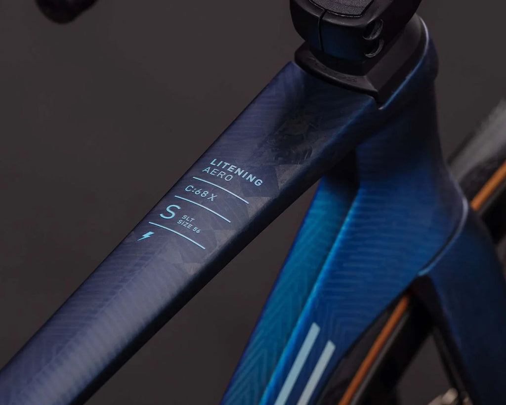 Litening AERO C:68X SLT – Carbon Rennrad 2026 | atlantisgrid´n´ice 58 cm