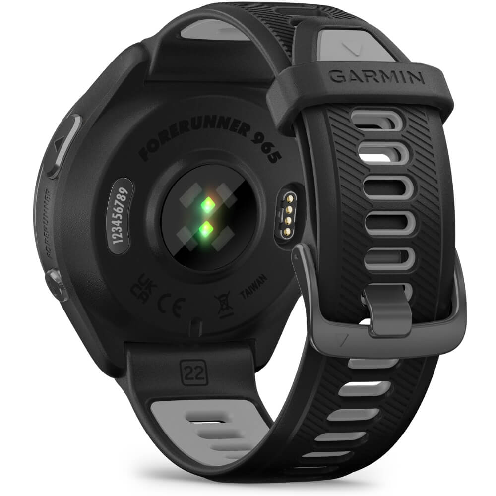 Garmin Forerunner 965 Schwarz/Carbongrau DLC Titan