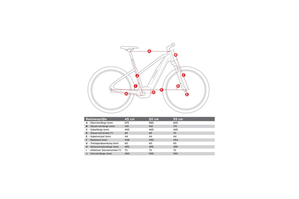 Carver Route E.410 - 500 Wh - 28 Zoll - Damen Sport - 2025