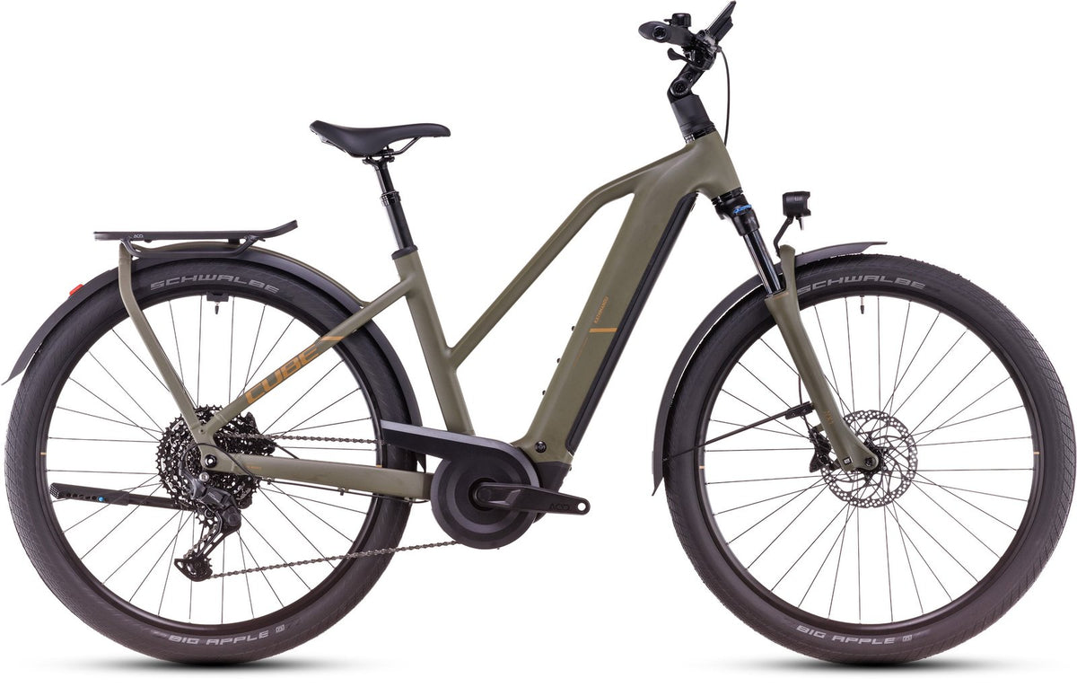 Cube Kathmandu Hybrid Pro 800 Lady dustyolive´n´gold