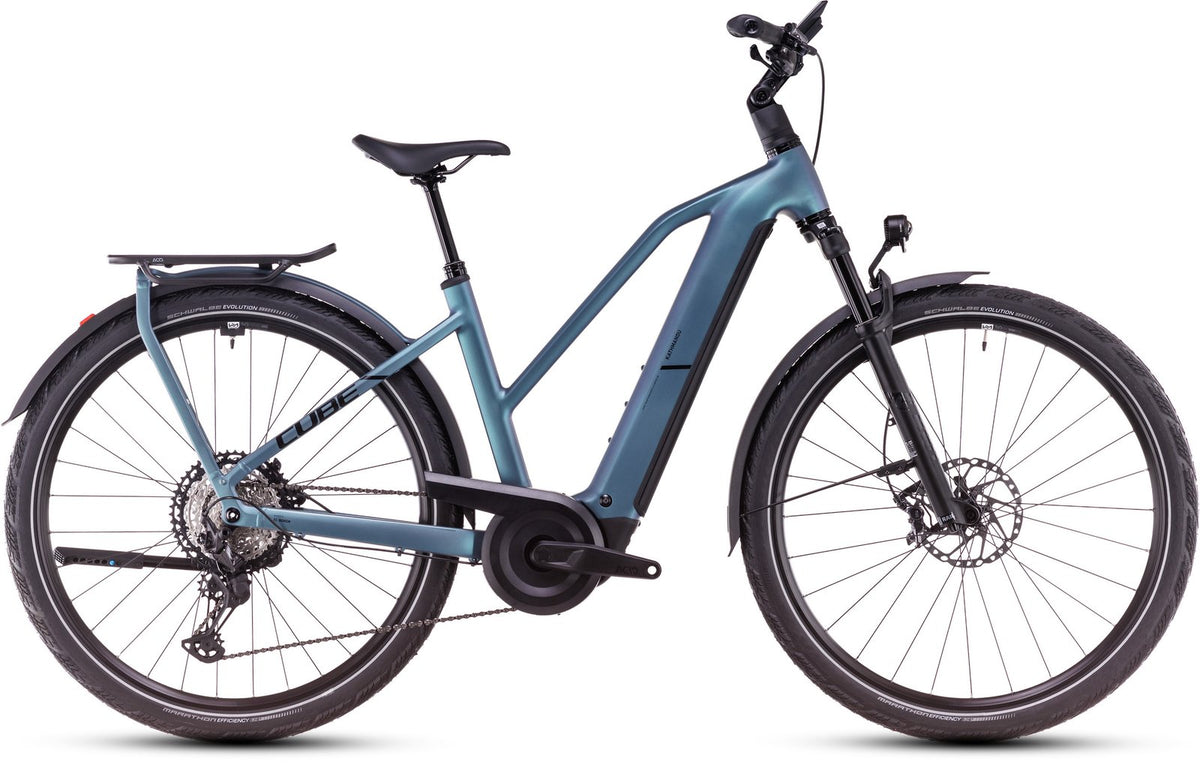 Cube Kathmandu Hybrid SLX 800 Lady smaragdgrey´n´black