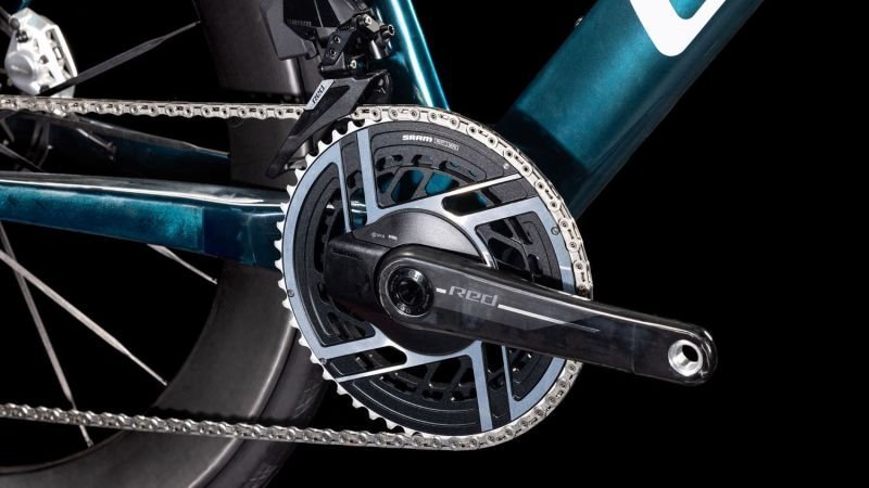 Cube Litening AERO C:68X SLX chromeblue´n´liquidblue