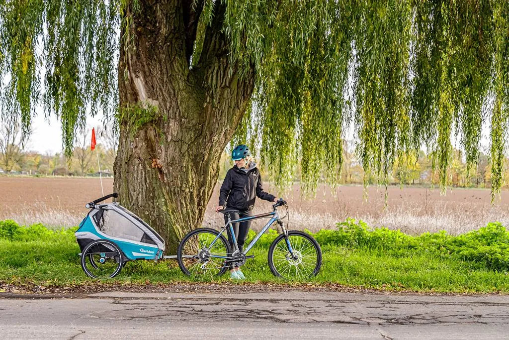 Qeridoo Kidgoo1 Petrol Kinderanhänger