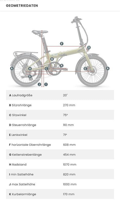 COAST Vybe Light - faltbares EBike
