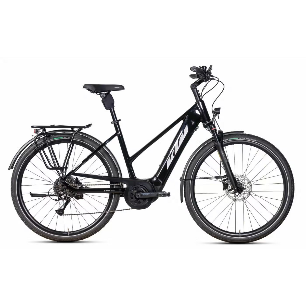 KTM Macina S - 28 Zoll 500Wh 8K Trapez - Flaming Black