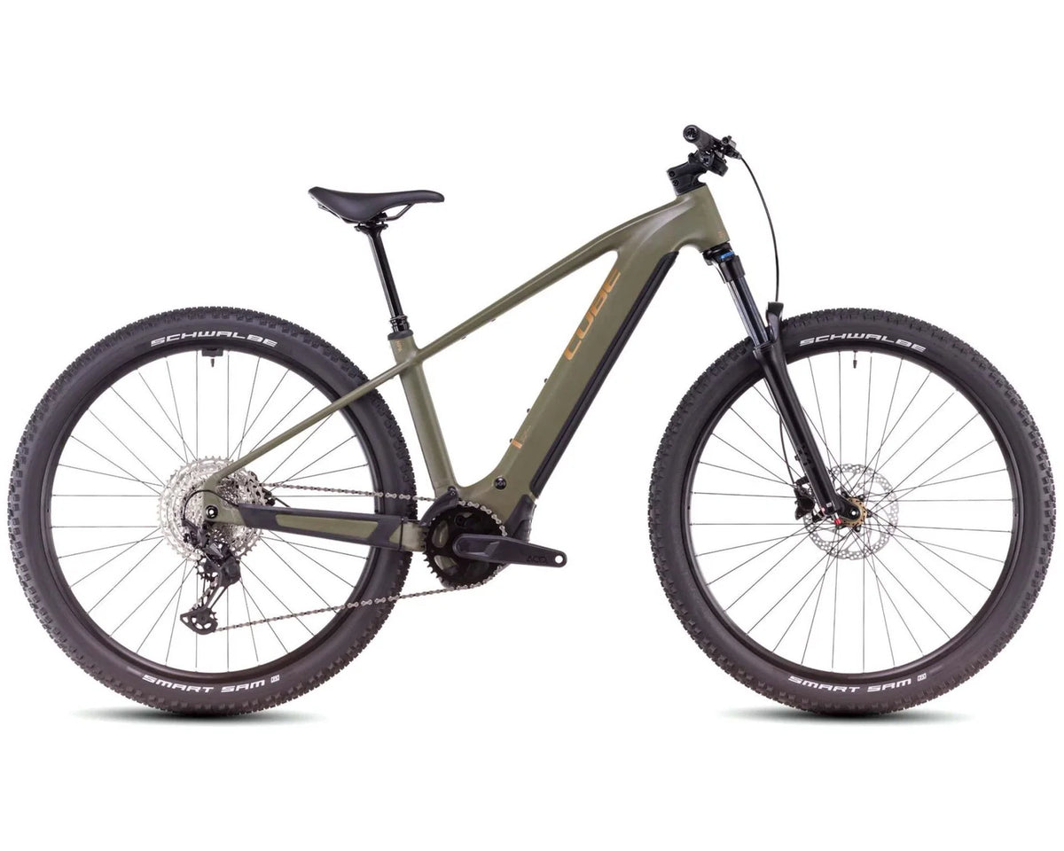 Reaction Hybrid Pro 800 – Elektro-MTB Hardtail 2025 | dustyolive´n´gold 29" – M