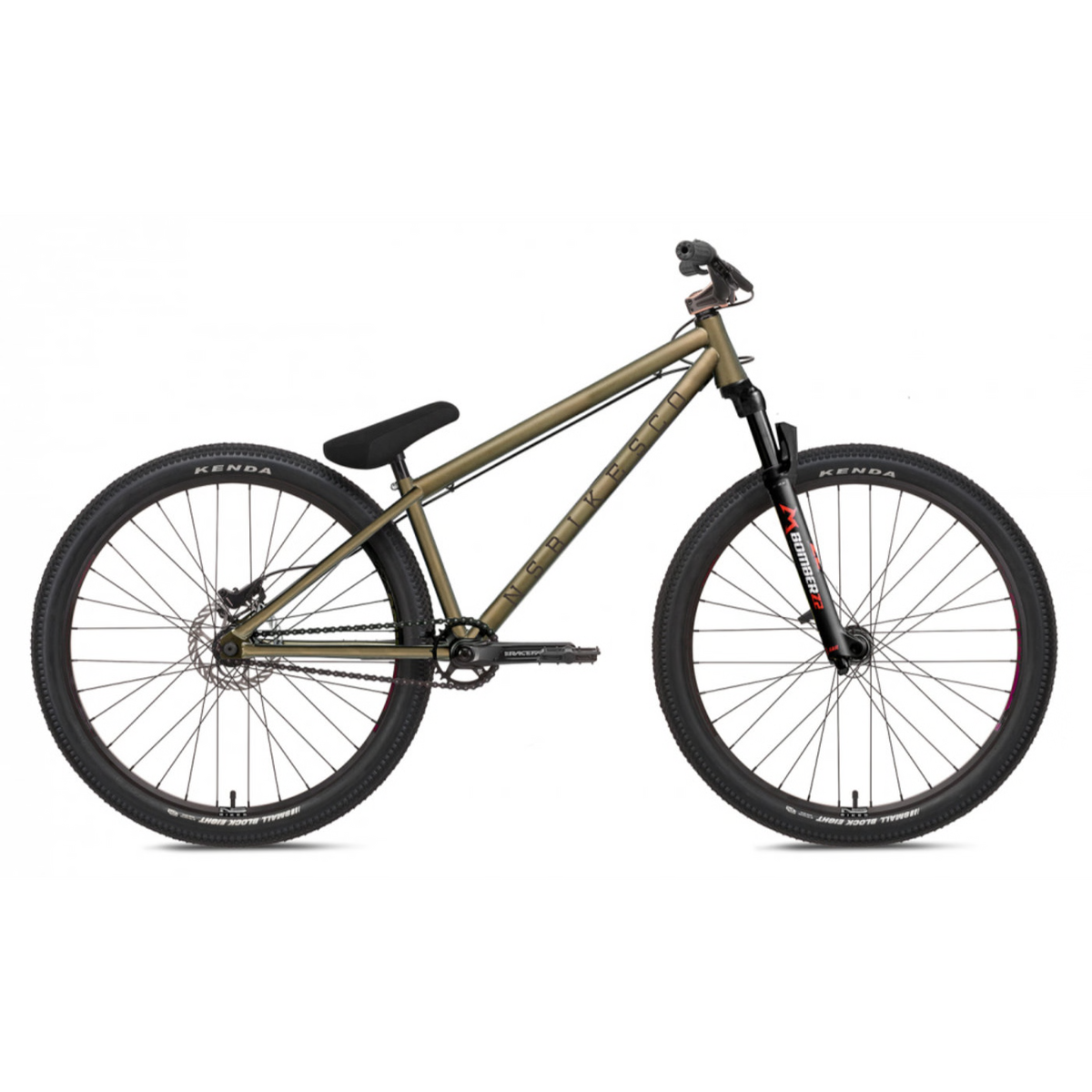 NS Bikes Metropolis 1 Cromo DJ-Expert - 26 Zoll 1K Dirt - olive rust