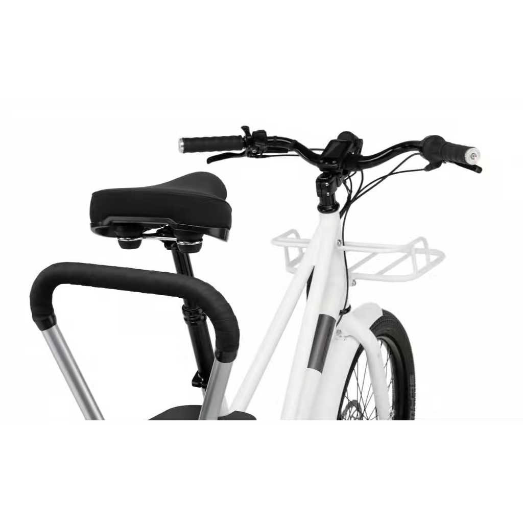 Creme Cycles Happy wagon 5s - 24/20 Zoll 504Wh 5N Lastenrad - white
