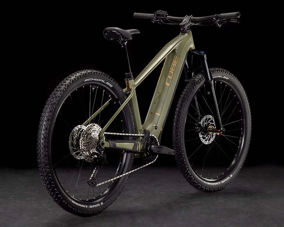 Reaction Hybrid Pro 800 – Elektro-MTB Hardtail 2025 | dustyolive´n´gold 29" – M