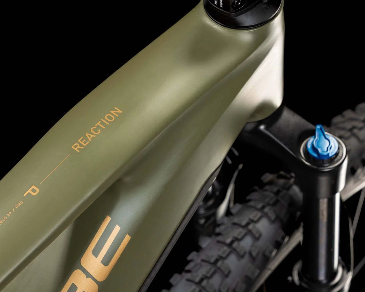 Reaction Hybrid Pro 800 – Elektro-MTB Hardtail 2025 | dustyolive´n´gold 29" – M