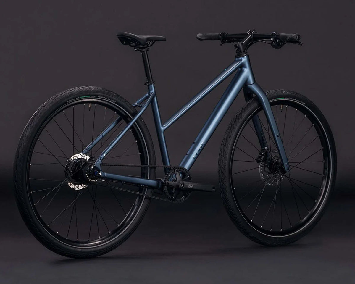Editor Pro - Trapeze Urban Bike 2026 | mineralblue´n´chrome 29" - 46 cm