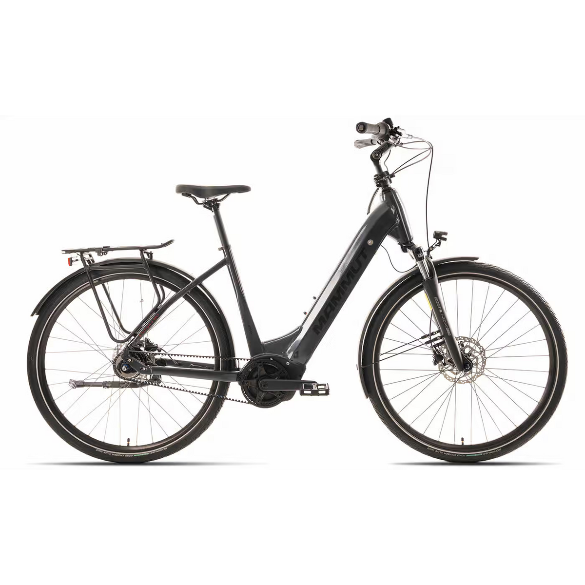Mammut E-Dition City 5 FL Belt Purion - 28 Zoll 500Wh 5N Wave - Grau/ Schwarz