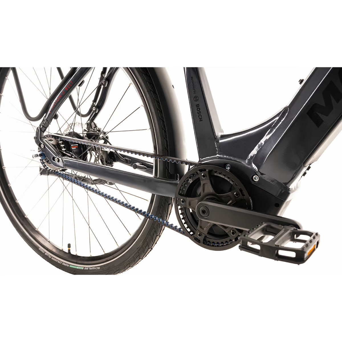 Mammut E-Dition City 5 FL Belt Purion - 28 Zoll 500Wh 5N Wave - Grau/ Schwarz