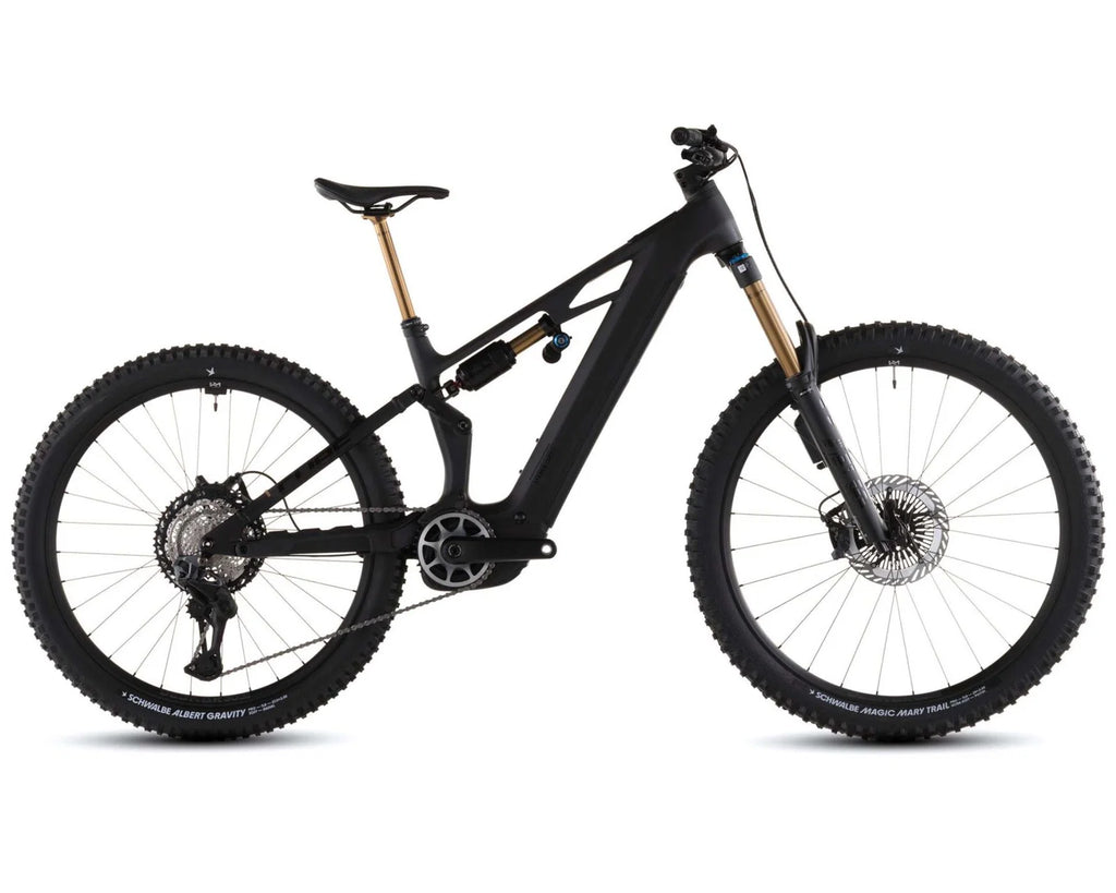 Stereo Hybrid ONE77 HPC AT 800 - Carbon Mullet Elektro MTB Fully 2026 | Carbon & Gold 27,5"/29" - XL