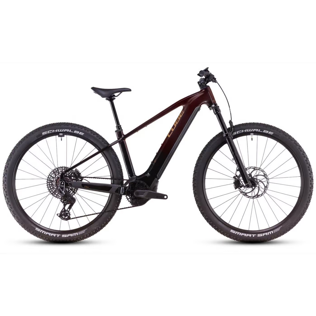 Cube Reaction Hybrid SLT - 27.5 / 29 Zoll 800Wh 12K Diamant - solareclipse n bronze