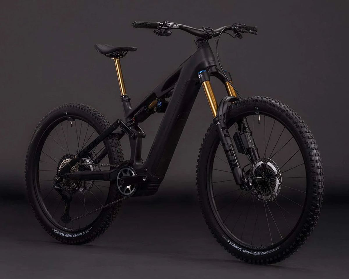 Stereo Hybrid ONE77 HPC AT 800 - Carbon Mullet Elektro MTB Fully 2026 | Carbon & Gold 27,5"/29" - XL