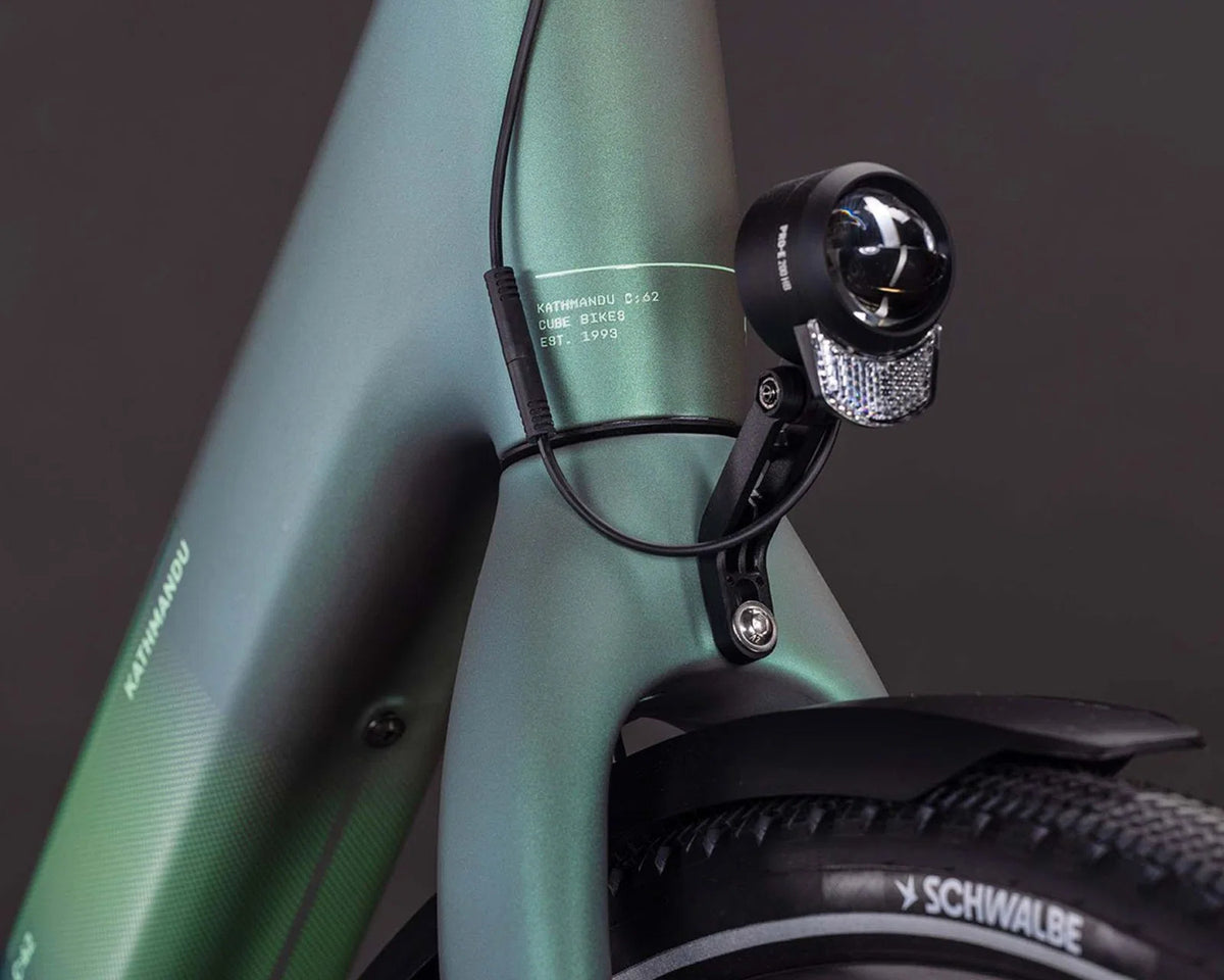Kathmandu Hybrid C:62 SLT 400X - Easy Entry Elektro Carbon City Bike 2026 | seafoam´n´chrome 28" - L