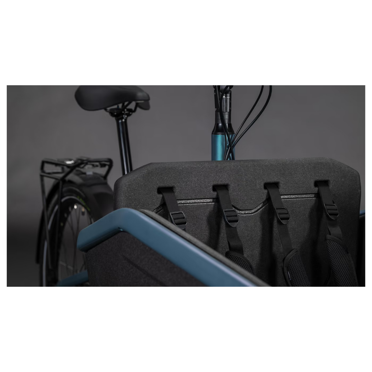 Cube Cargo Hybrid Comfort Pro Family 800 - 20 / 26 Zoll 800Wh 5N Lastenrad - smaragdgrey´n´reflex