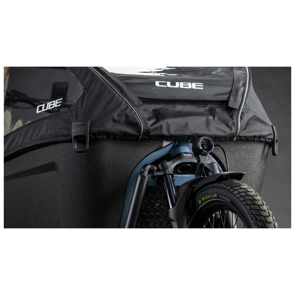 Cube Cargo Hybrid Comfort Pro Family 800 - 20 / 26 Zoll 800Wh 5N Lastenrad - smaragdgrey´n´reflex