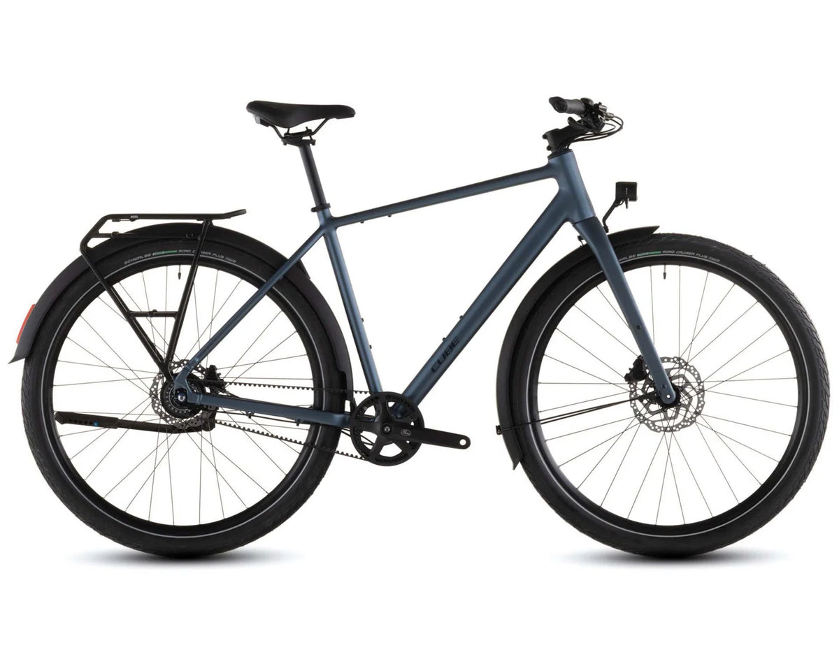 Editor Pro FE – Urban Bike 2026 | Mineralblau & Chrom, 29 Zoll – 46 cm