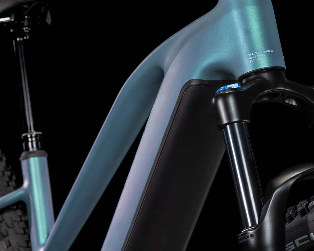 Reaction Hybrid Pro 800 - Trapeze Elektro MTB Hardtail 2025 | smaragdgrey´n´prism 29" - L