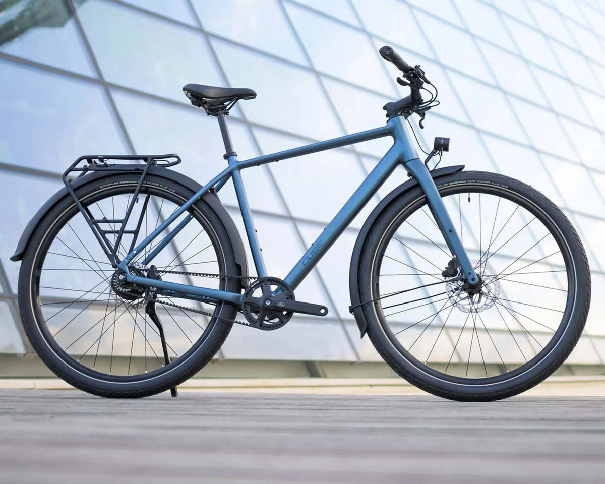 Editor Pro FE – Urban Bike 2026 | Mineralblau & Chrom, 29 Zoll – 46 cm