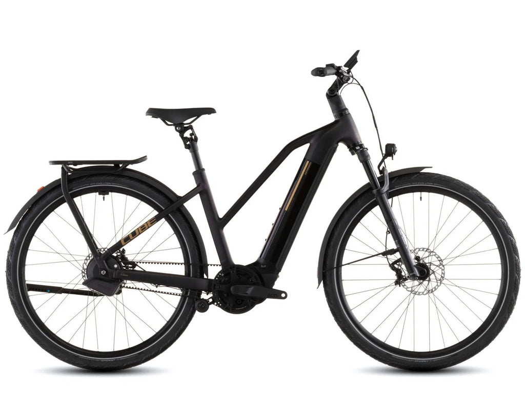 Kathmandu Hybrid Comfort SLX 800 – Trapezförmiges Elektro-Trekkingrad 2026 | solareclipse´n´gold 29" – S