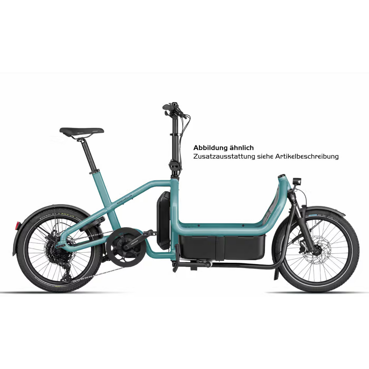 Riese und Müller Carrie touring - 20 Zoll 725Wh 10K Lastenrad - Aqua