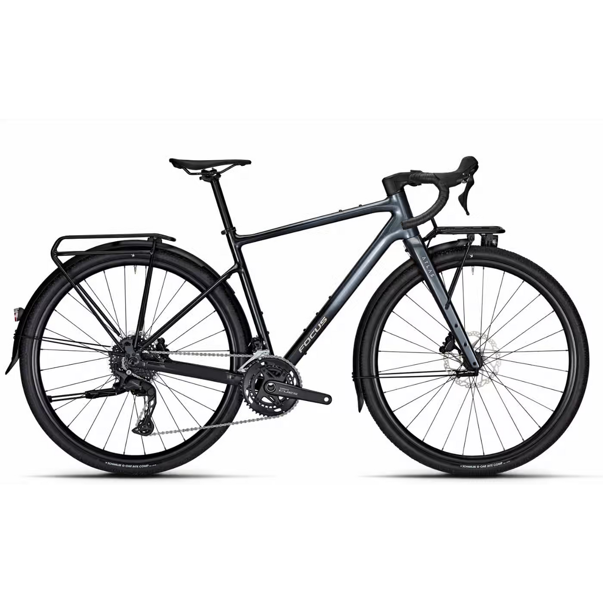 Focus Atlas 6.8 EQP - 28 Zoll 20K Diamant - Steelgrey/ Diamondblack