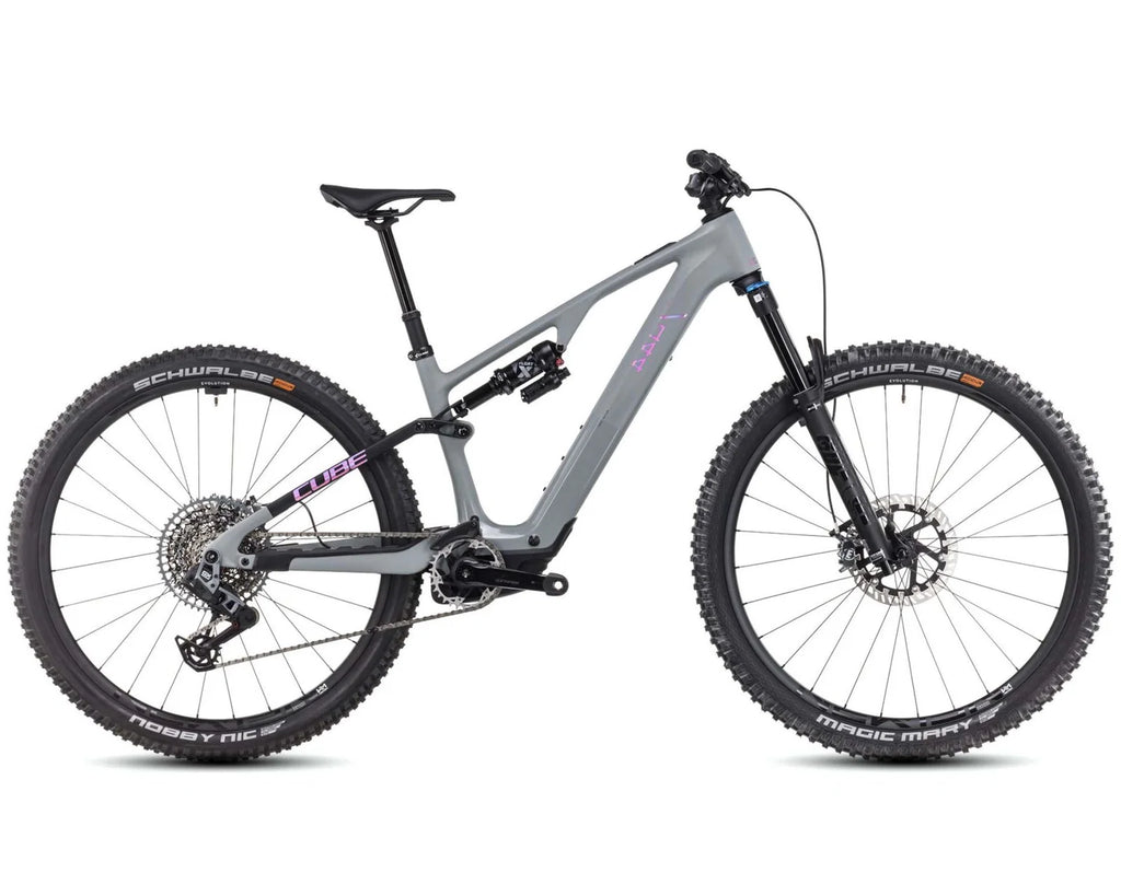 AMS Hybrid ONE44 C:68X TM 400X 29 - Elektro Carbon MTB-Fully 2025 | swampgrey´n´purplereflex 29" - S