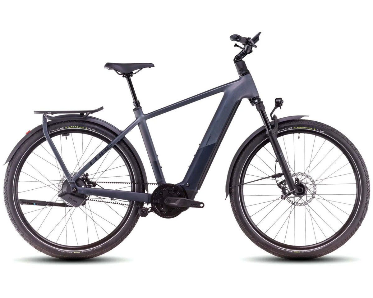 Kathmandu Hybrid Comfort SLX 800 – Elektrisches Trekkingrad 2025 | nightsky´n´ink 29" – S