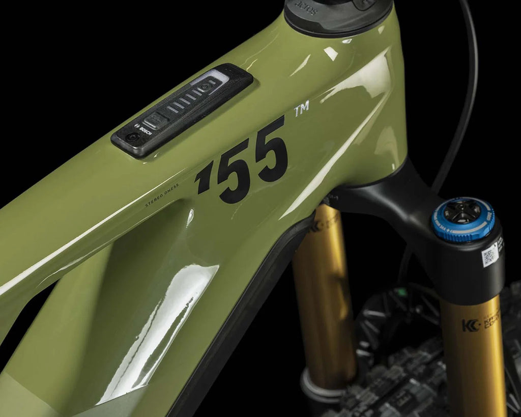 Stereo Hybrid ONE55 C:68X TM 750 - Carbon Elektro MTB Fully | olive´n´chrome 29" - M