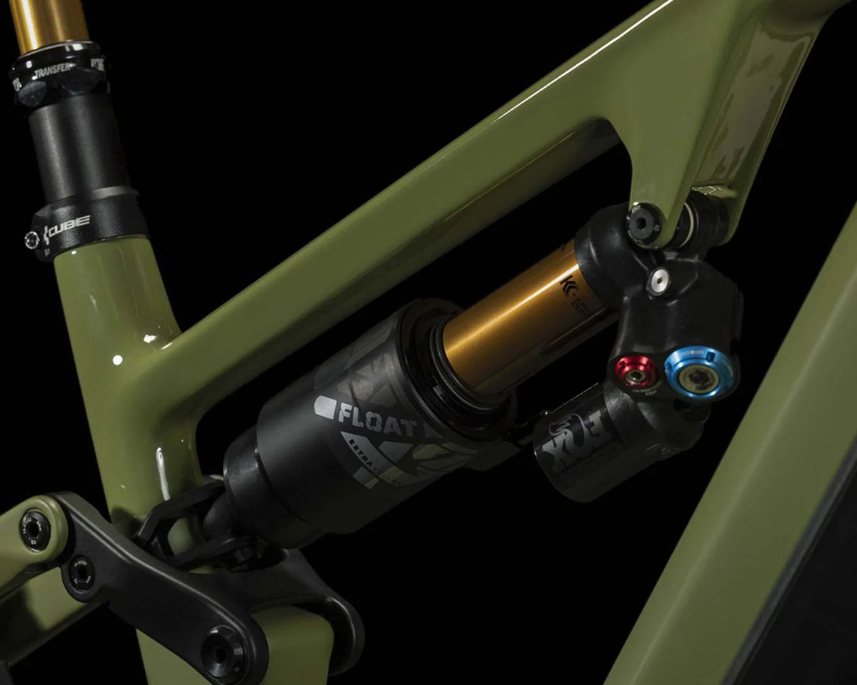 Stereo Hybrid ONE55 C:68X TM 750 - Carbon Elektro MTB Fully | olive´n´chrome 29" - M