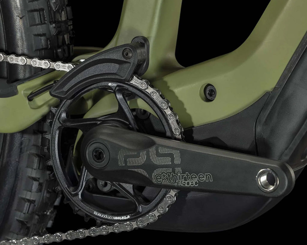 Stereo Hybrid ONE55 C:68X TM 750 - Carbon Elektro MTB Fully | olive´n´chrome 29" - M