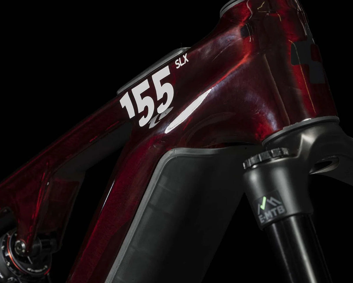 Stereo Hybrid ONE55 C:68X SLX 750 - Carbon Elektro MTB Fully 2024 | liquidred´n´carbon 29" - M