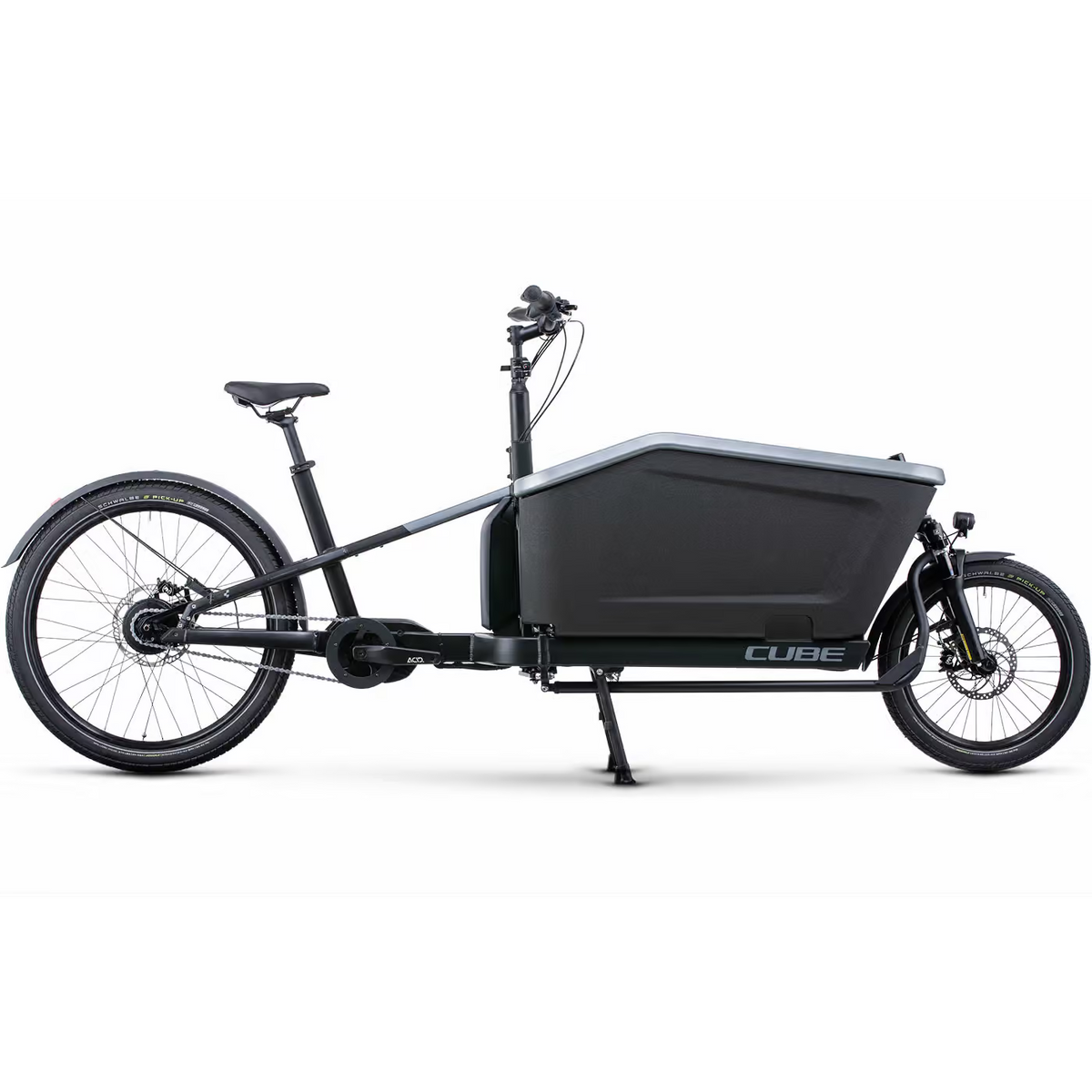 Cube Cargo Dual Hybrid 1000 - 20/27.5 Zoll 1000Wh Enviolo Lastenrad - flashgrey´n´black
