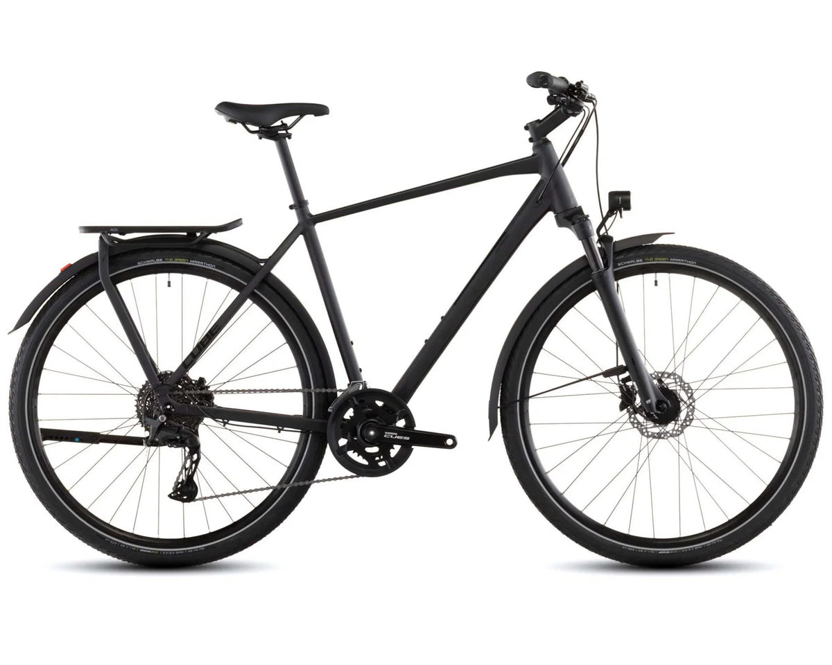 Kathmandu Pro – Trekkingrad 2026 | Kohle & Schwarz 28" – M