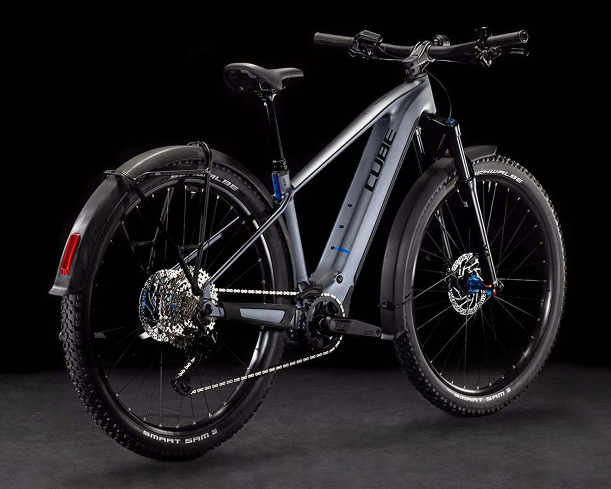 Reaction Hybrid Pro 600 Allroad – Elektro-MTB Hardtail 2025 | Metallicgrau/Schwarz, 29 Zoll – XXL