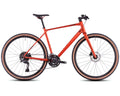 Nulane Pro – Fitnessbike 2025 | Feuerorange & Schwarz 28" – 59 cm