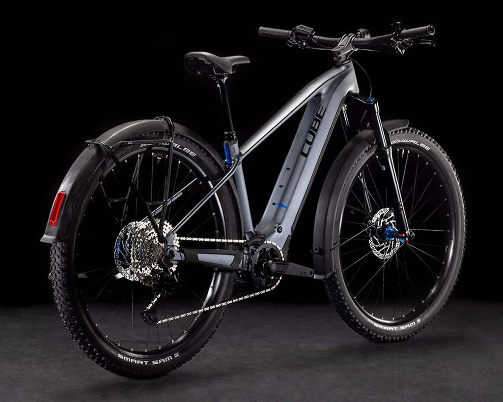 Reaction Hybrid Pro 600 Allroad – Elektro-MTB Hardtail 2025 | Metallicgrau/Schwarz, 29 Zoll – XXL