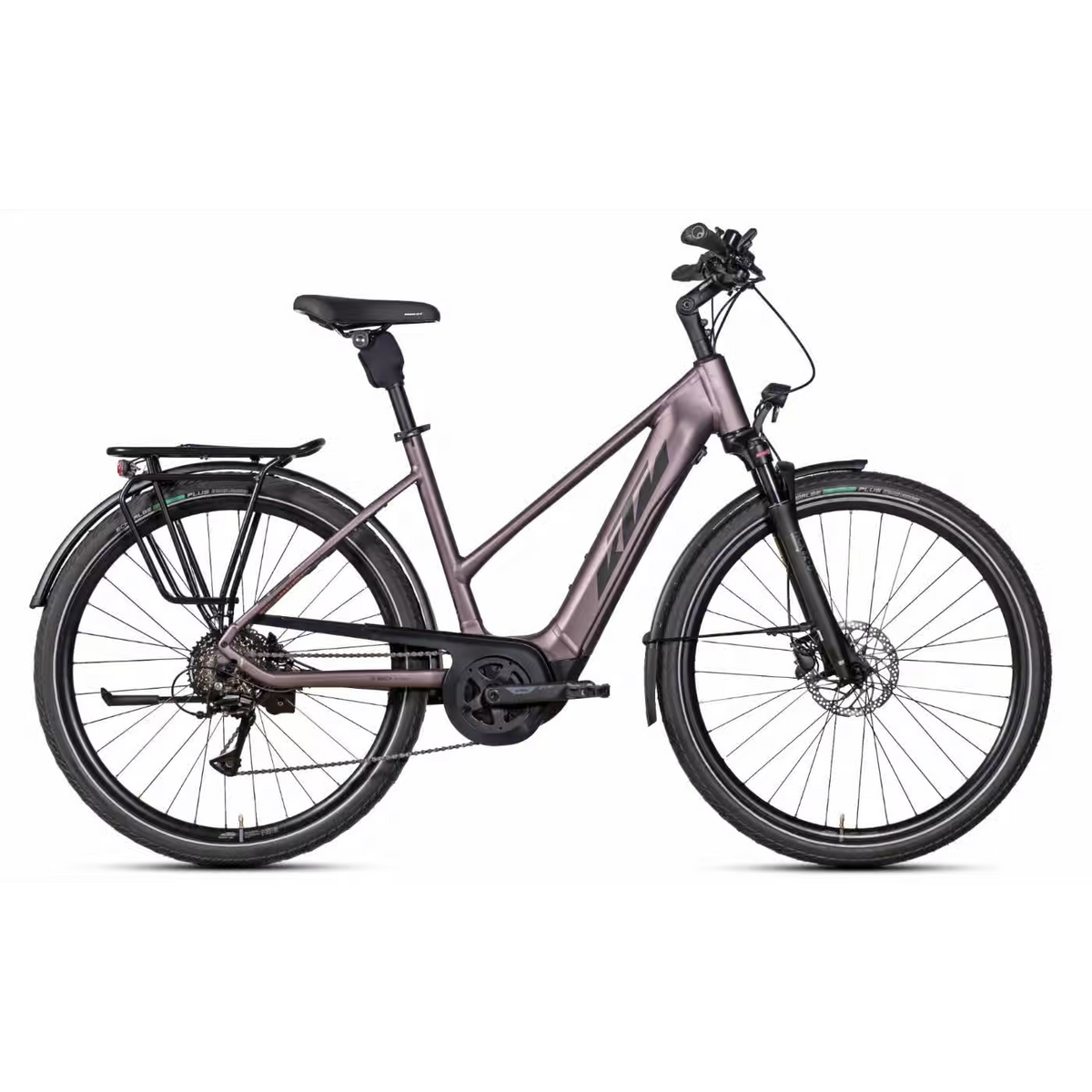KTM Macina S - 28 Zoll 500Wh 8K Trapez - Elderberry Matt
